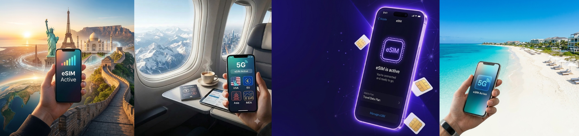 Global Travel eSIM Data Plans for International Connectivity